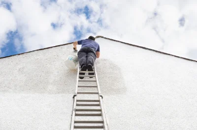 Peinture extérieure à Saint-Vincent-de-Boisset — façades et ravalement